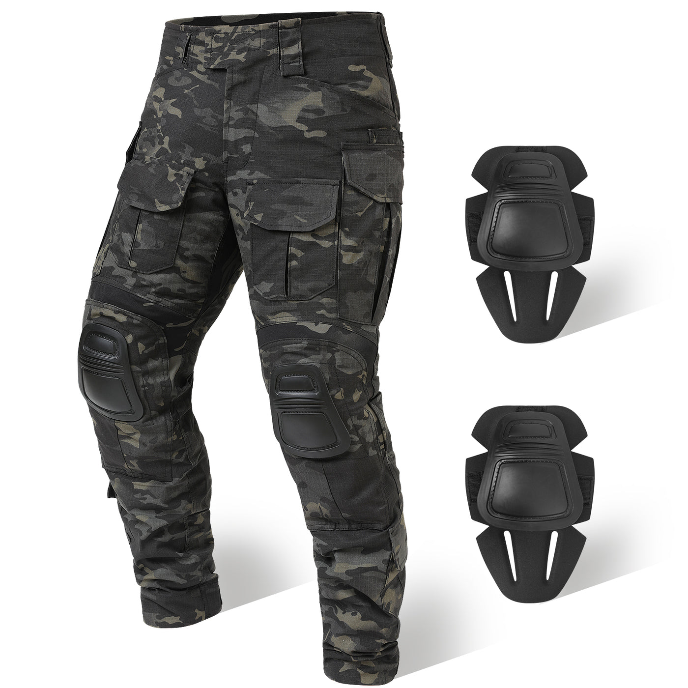 G3 Pro Combat Pants with Knee Pads Rip-Stop Tactical Pants
