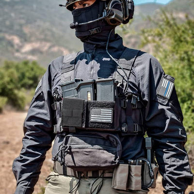 TWS MK3 Modular Lightweight Chest Rig - Black